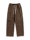 Liber Summer Men's Japanese Retro Double Pleated Trousers