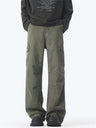 Liber Spring Men's American High Street Washed Cargo Trousers