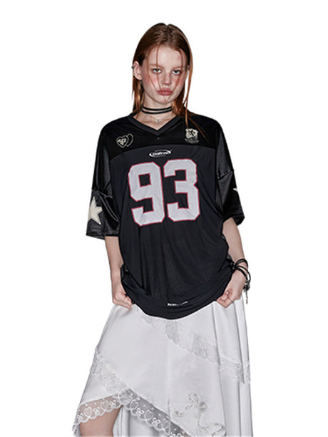 Liber Summer Women's Letter Print T-shirt