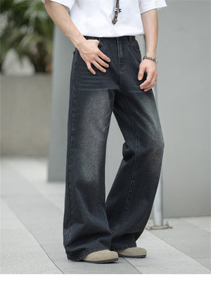 Liber SS Men's Vintage Washed Jeans