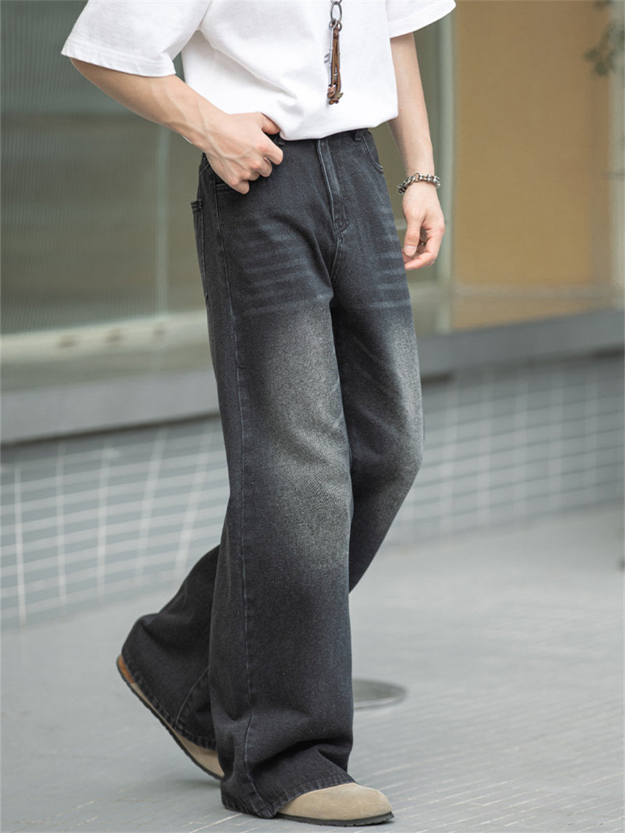 Liber SS Men's Vintage Washed Jeans