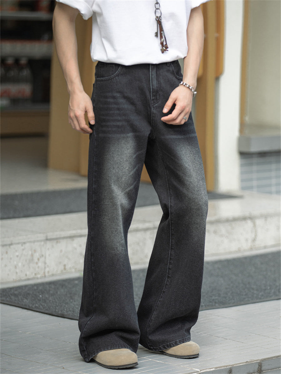Liber SS Men's Vintage Washed Jeans