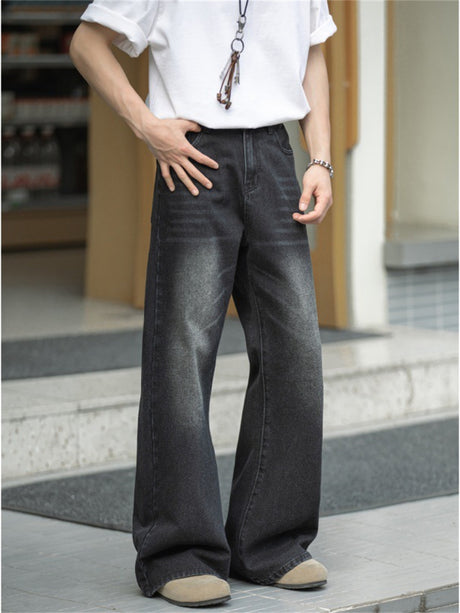 Liber SS Men's Vintage Washed Jeans