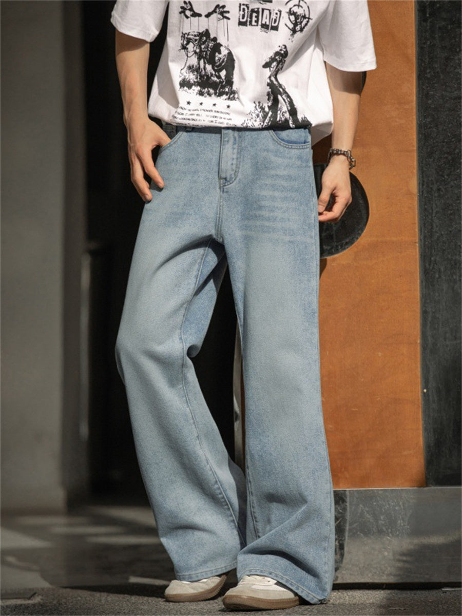 Liber SS Men's Vintage Washed Jeans