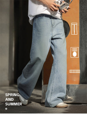 Liber SS Men's Vintage Washed Jeans