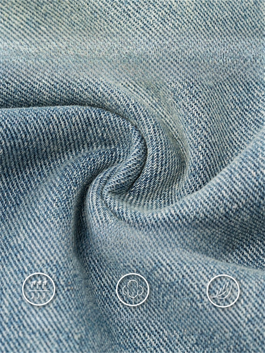 Liber SS Men's Vintage Washed Jeans