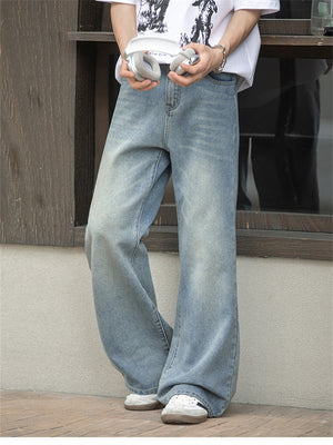 Liber SS Men's Vintage Washed Jeans