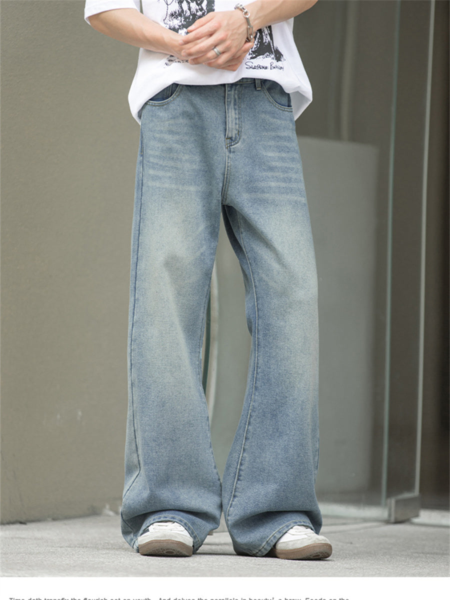 Liber SS Men's Vintage Washed Jeans