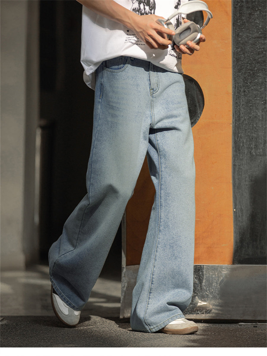 Liber SS Men's Vintage Washed Jeans