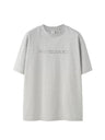 Liber Summer Men's Letter Print T-shirt