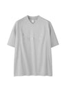 Liber Summer Men's Letter Print T-shirt