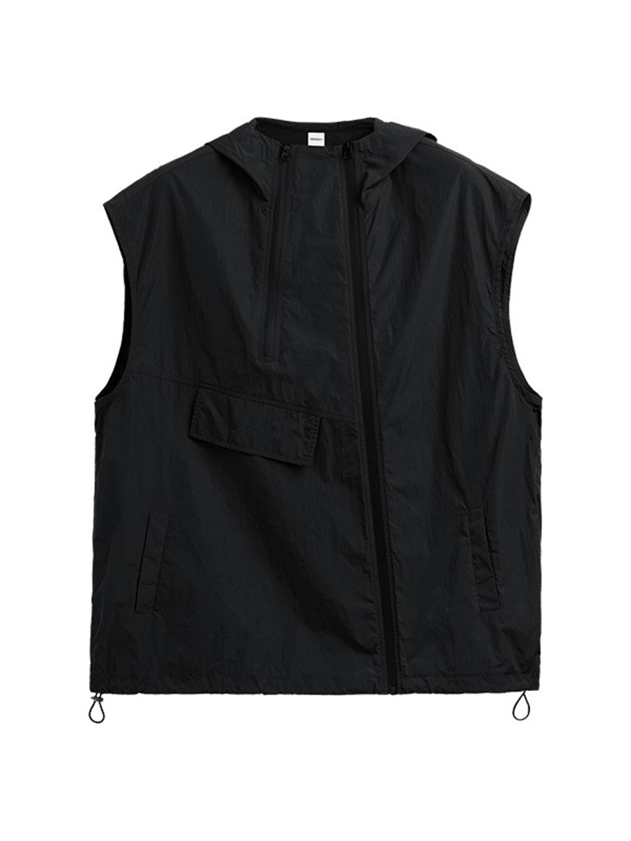 Liber Summer Men's Pocket Solid Vest