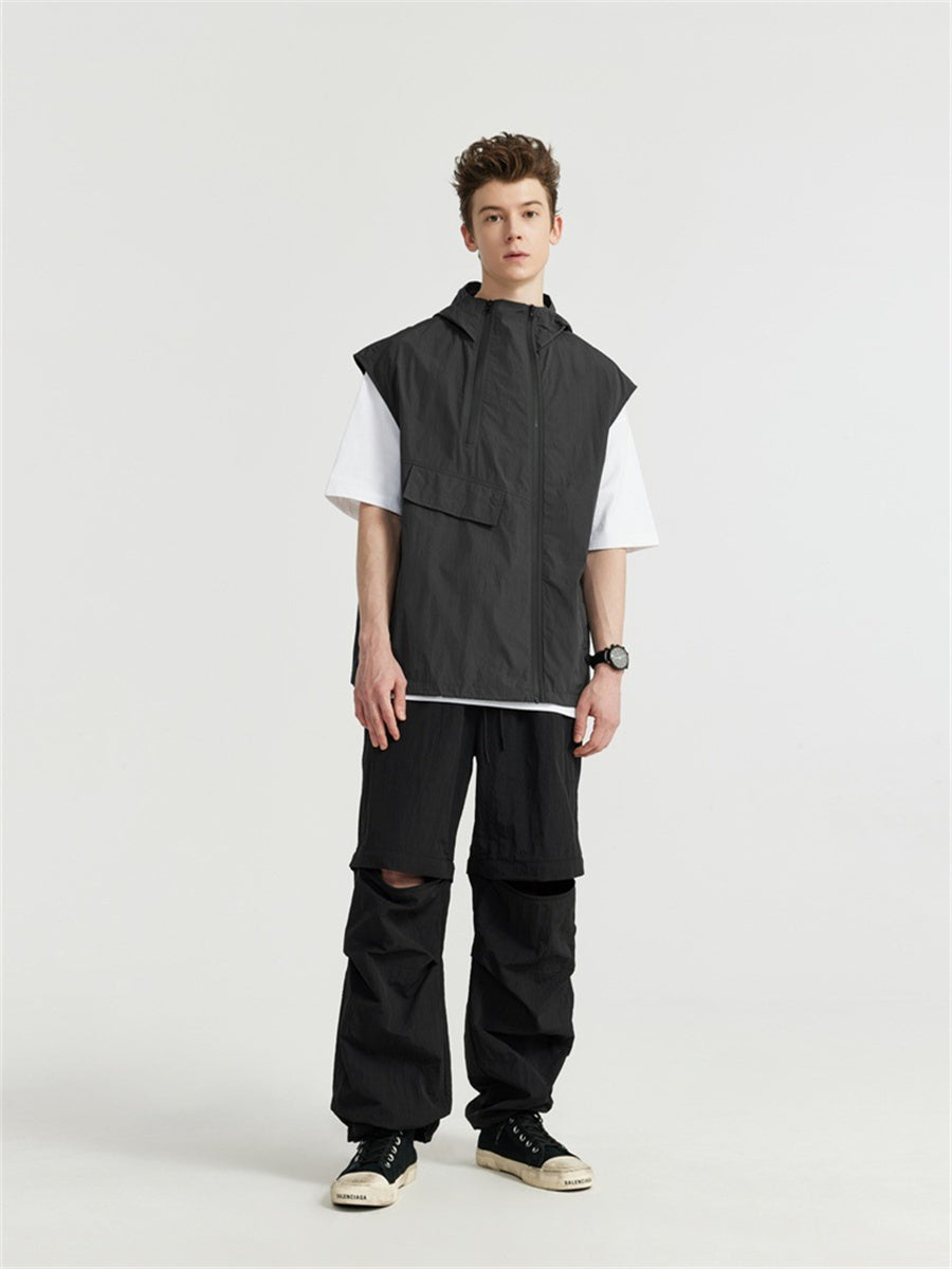 Liber Summer Men's Pocket Solid Vest