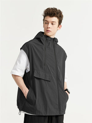 Liber Summer Men's Pocket Solid Vest