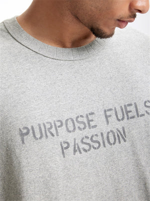 Liber Summer Men's Letter Print T-shirt