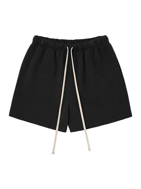 Liber Summer Men's Solid Drawstring Shorts