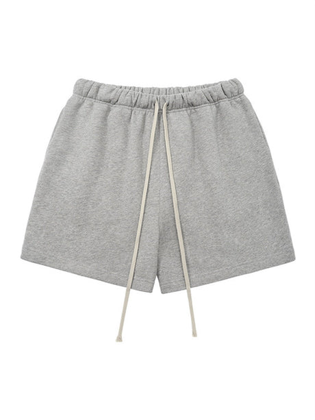 Liber Summer Men's Solid Drawstring Shorts