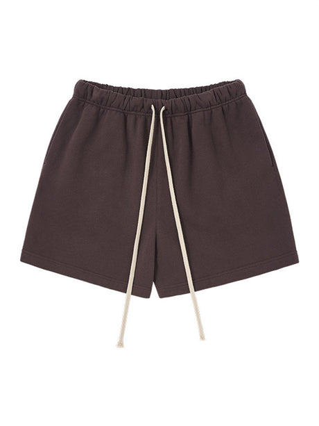 Liber Summer Men's Solid Drawstring Shorts