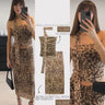 Liber SS Women's Animal Two-Piece Set