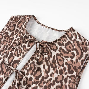 Liber SS Women's Animal Two-Piece Set