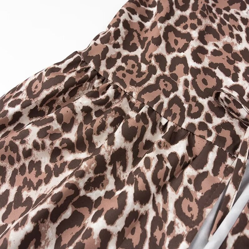 Liber SS Women's Animal Two-Piece Set