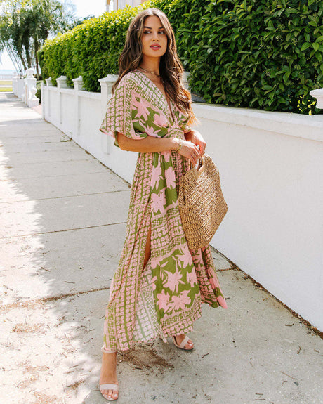 Liber SS Women's Floral Maxi Dress