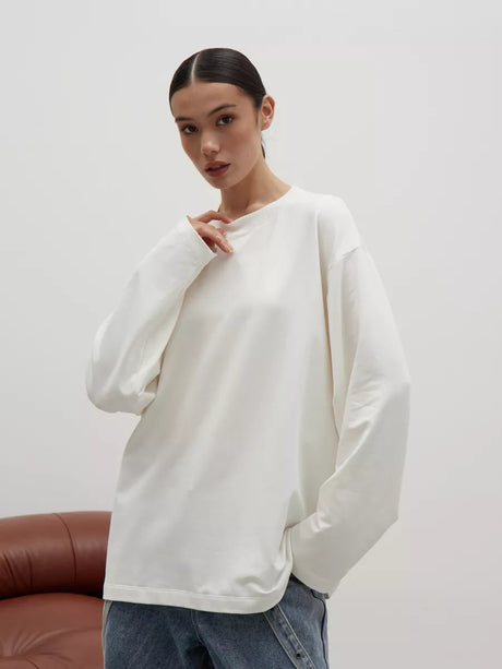 Liber Autumn Women's Solid Color Hood T-shirts