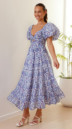 Liber SS Women's Solid Color Maxi Dress