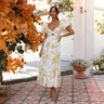 Liber SS Women's Solid Color Maxi Dress
