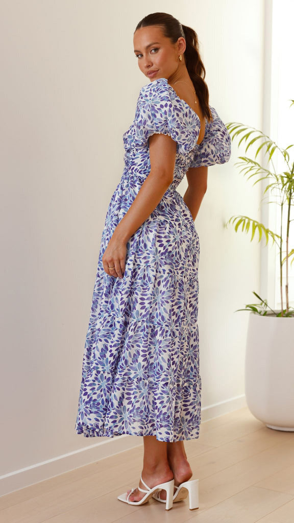 Liber SS Women's Solid Color Maxi Dress