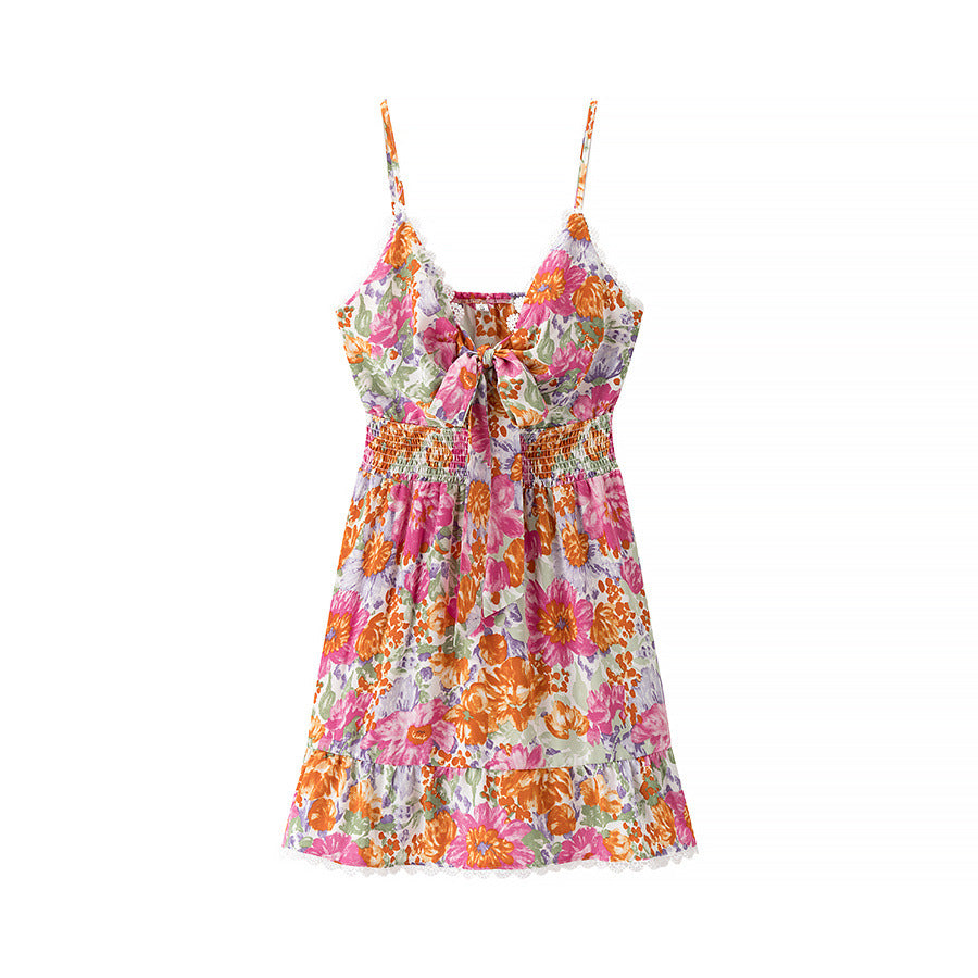 Liber SS Women's Printed Maxi Dress