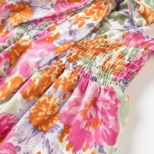 Liber SS Women's Printed Maxi Dress