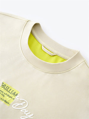 Liber Summer Men's None Solid Color T-shirts