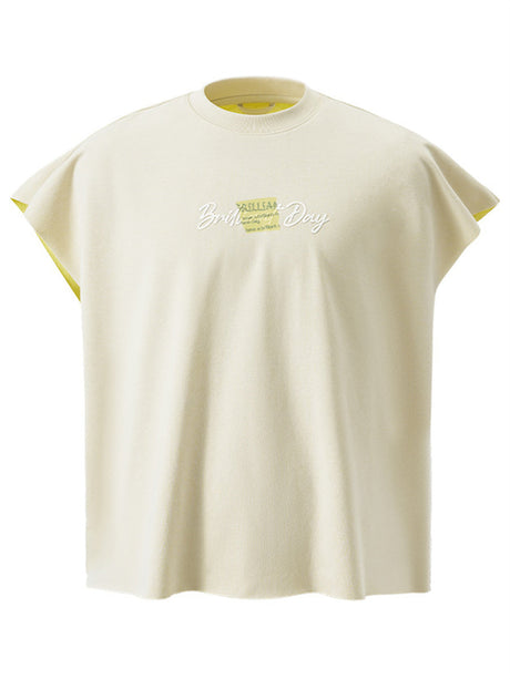 Liber Summer Men's None Solid Color T-shirts