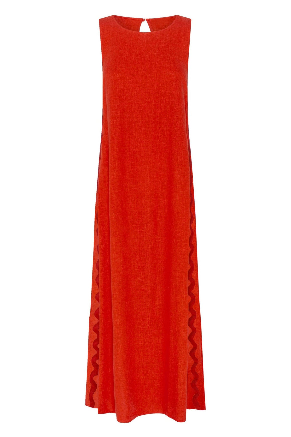 Liber SS Women's Solid Color Maxi Dress