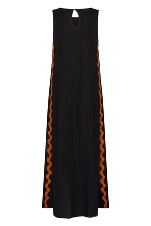 Liber SS Women's Solid Color Maxi Dress