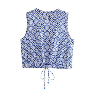 Liber SS Women's Plaid Two-Piece Suit