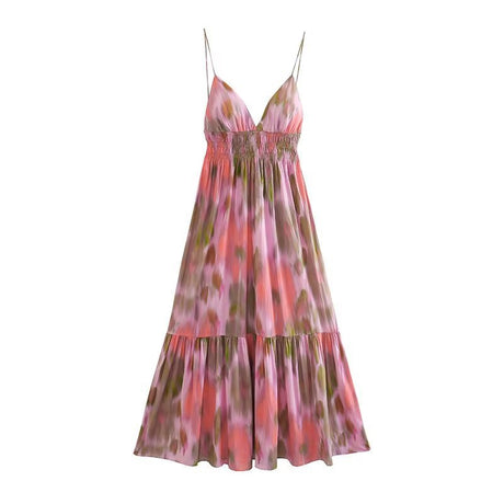 Liber SS Women's Floral Maxi Dress