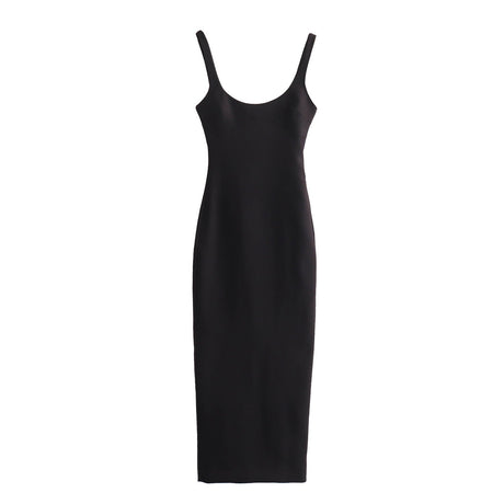 Liber SS Women's Solid Color Maxi Dress