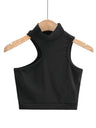 Liber Spring Women's Navel Solid Color T-shirts