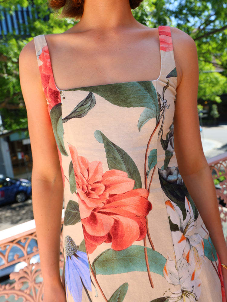 Liber SS Women's Solid Color Maxi Dress