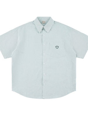 Liber SS Men's Embroidered Shirt
