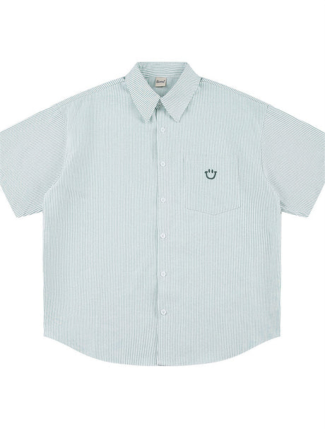 Liber SS Men's Embroidered Shirt