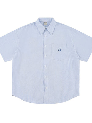 Liber SS Men's Embroidered Shirt