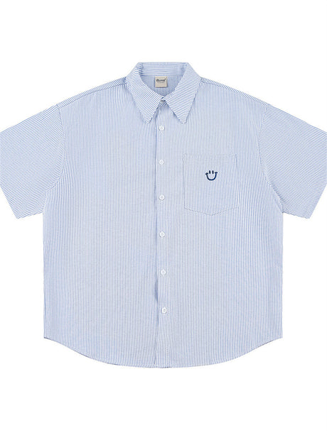 Liber SS Men's Embroidered Shirt