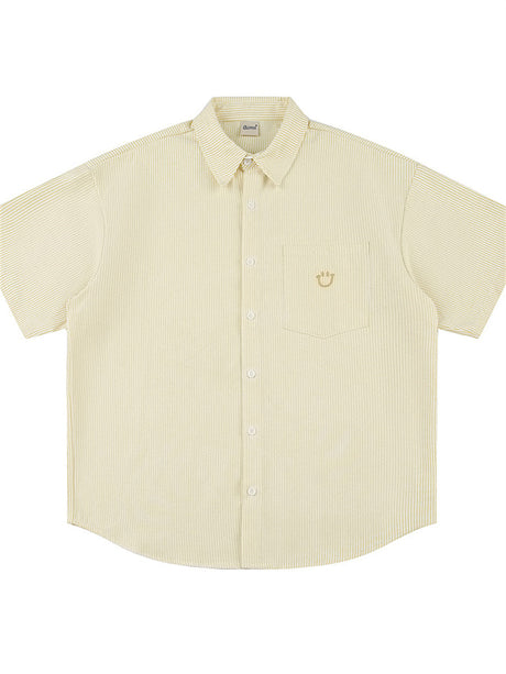 Liber SS Men's Embroidered Shirt