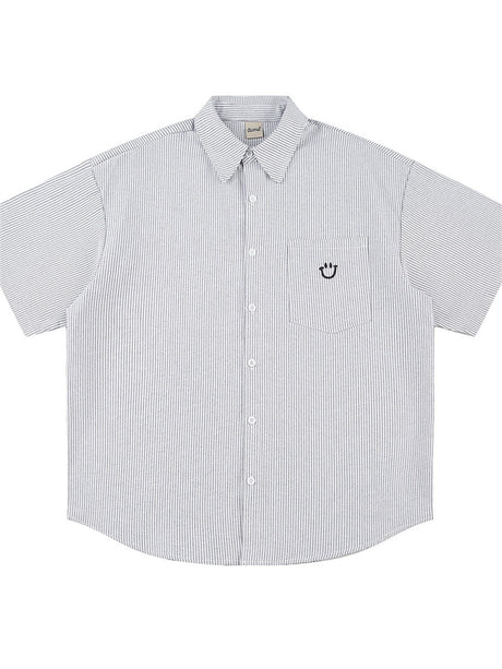 Liber SS Men's Embroidered Shirt