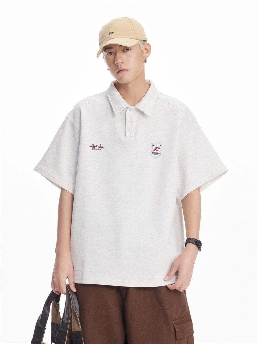 Liber SS Men's Embroidered Polo Shirt