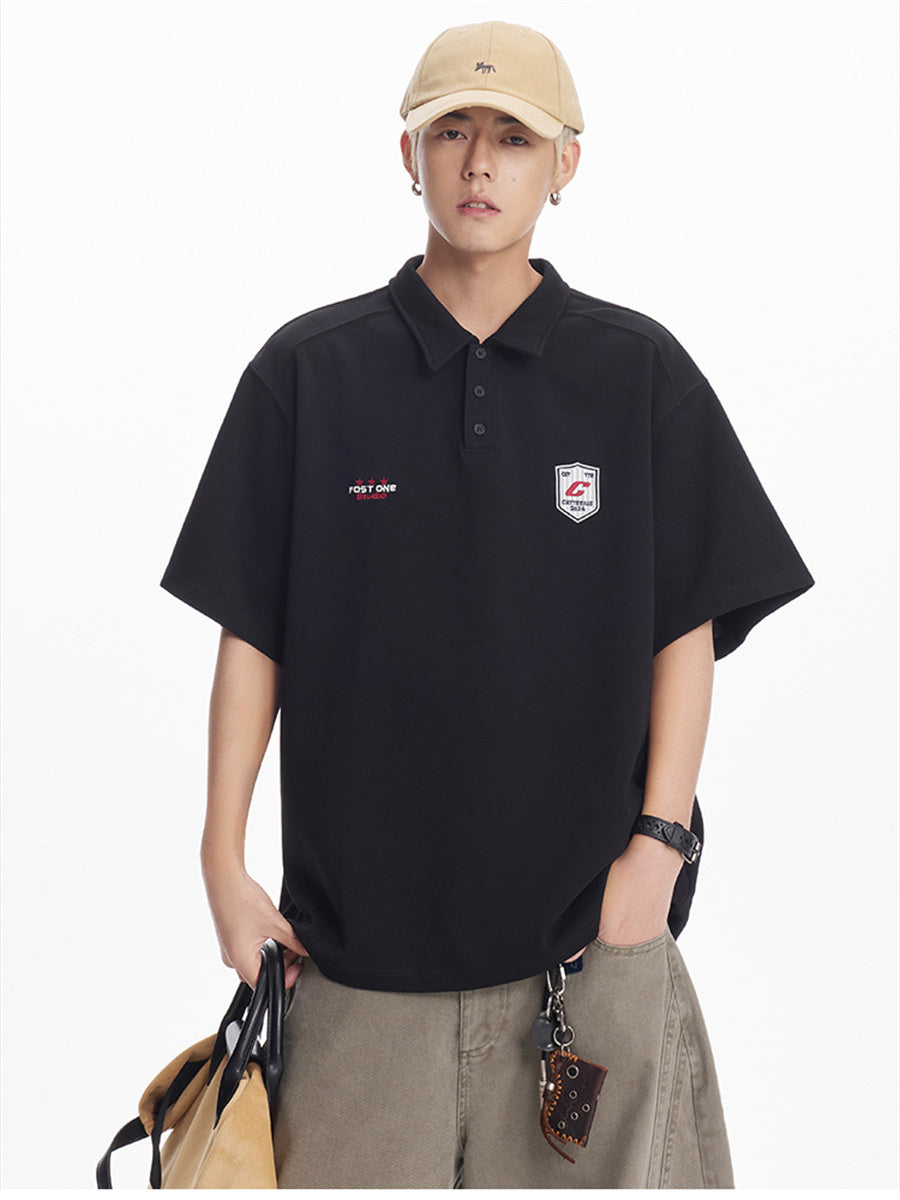 Liber SS Men's Embroidered Polo Shirt