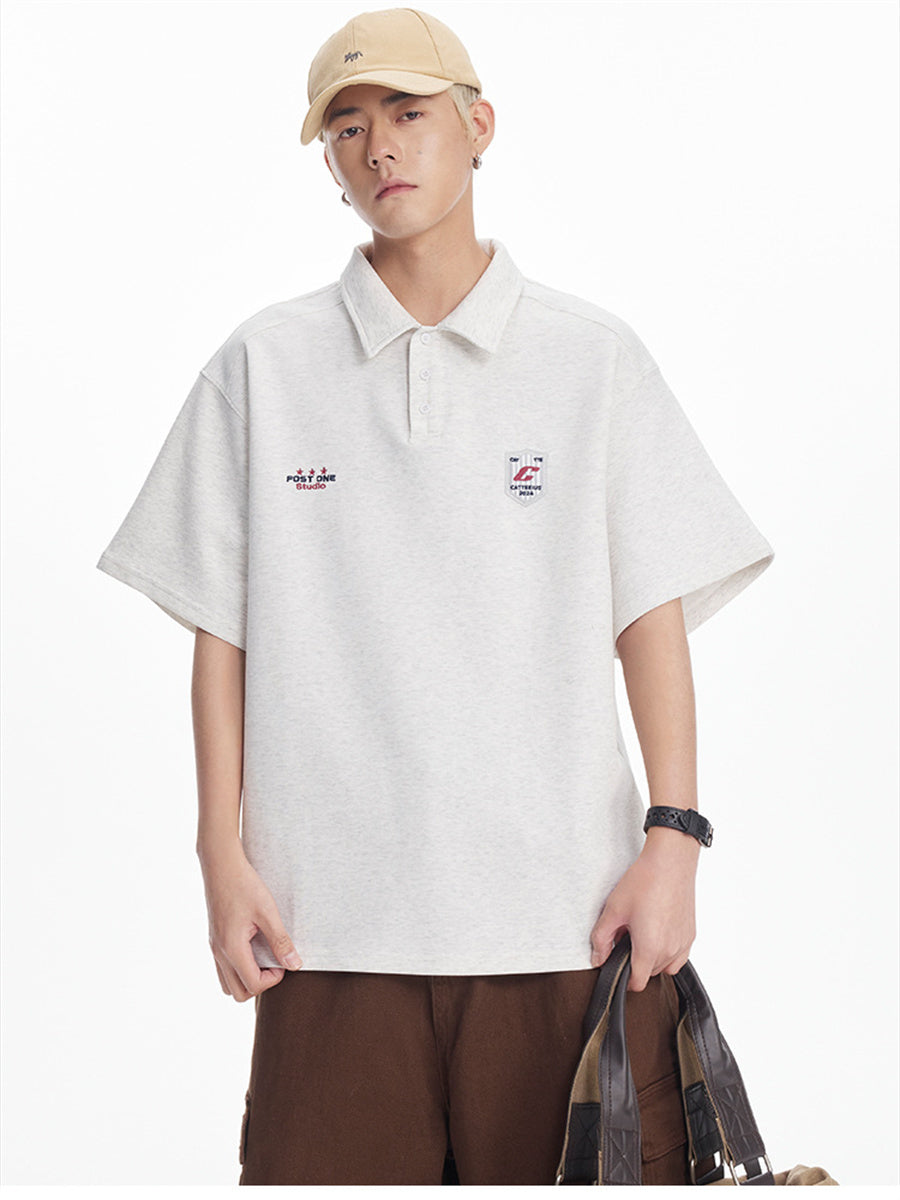 Liber SS Men's Embroidered Polo Shirt